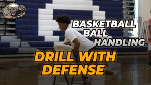 Read more about the article Basketball Ball Handling Drill With Defense